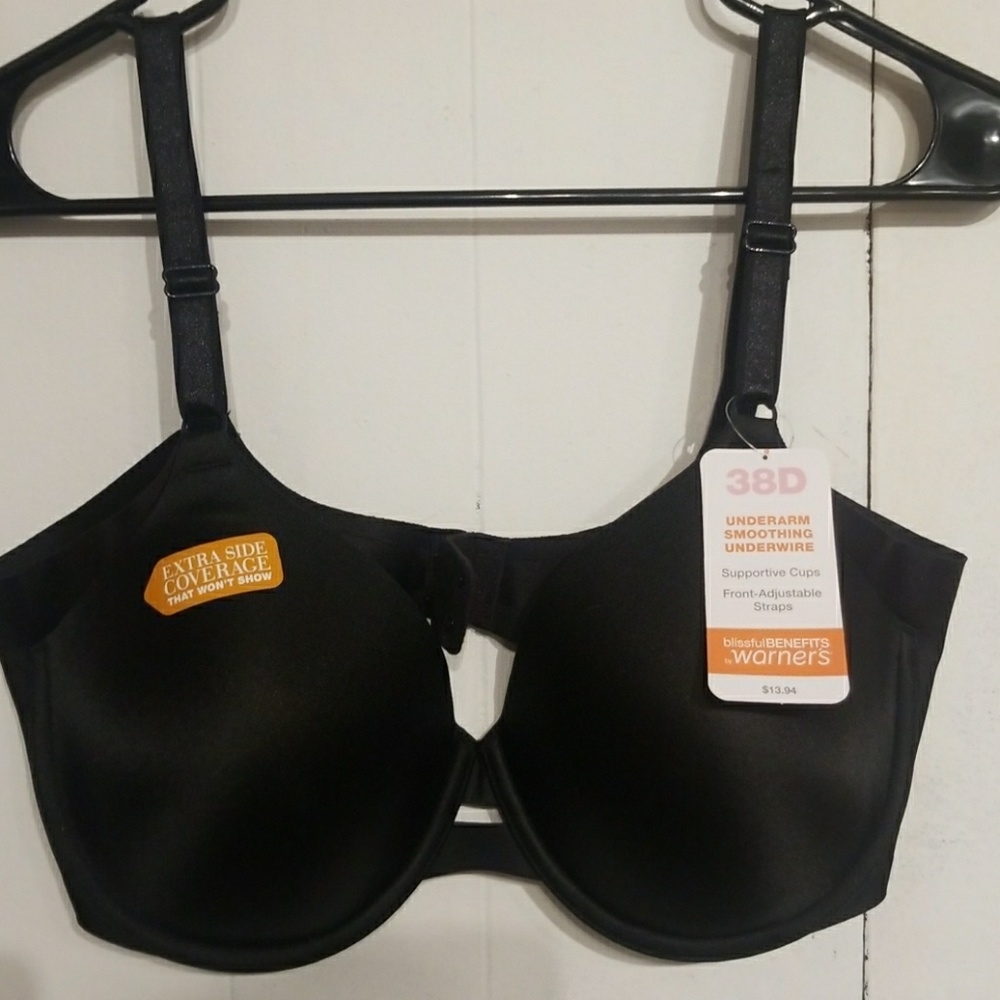 Warners Blissful Benefits 38D Bra NWT